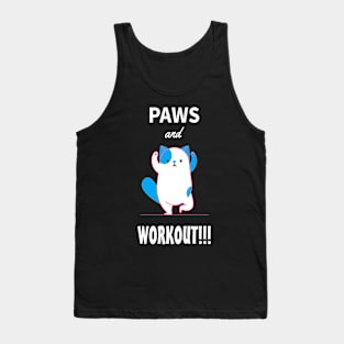 Paws and Workout Tank Top